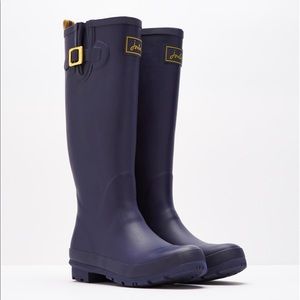 Joules French Navy Tall Welly